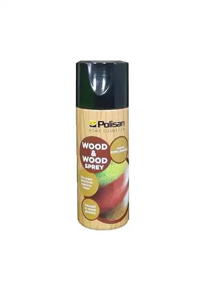 Polisan Ahşap Renklendirici Wood & Wood Sprey Kiraz Renkli Dekoratif ve Koruyucu Boya