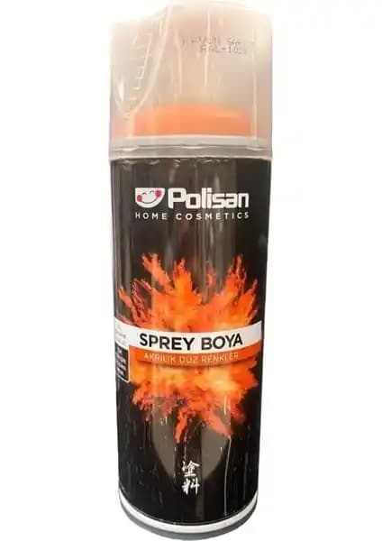 Polisan Akrilik Sprey Boya Kavun Sarısı RAL1028 Yüksek Performans ve Dayanıklılık