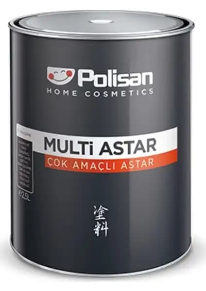 Polisan Multi Astar 2,5 L: Çok Yönlü ve Güçlü Yüzey Astarlama Çözümü