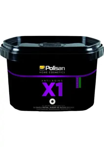 Polisan X1 Anti Aging Kokusuz Parlak Beyaz Boya 2.5 L - Dayanıklı ve Çevre Dostu Boya Çözümü