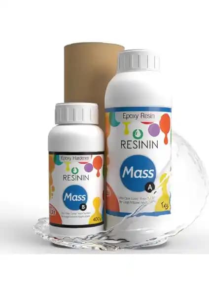 Resinin Mass 1400 Gr A+B Ultra Şeffaf Epoksi Reçine: Dayanıklı ve Estetik Kullanım İçin Önemli Bilgiler