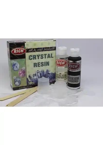 Rich Crystal Resin Transparan Kristal Reçine Seti İncelemesi ve Kullanım İpuçları