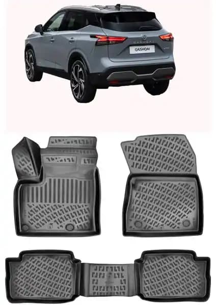 Rizline Nissan Qashqai e-Power 2022 Sonrası Modeli İçin 3D Havuzlu Paspas Özellikleri