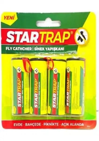 Star Trap Sinek Yapışkanı 4'lü: Etkili ve Güvenilir Sinek Kontrolü İçin Pratik Çözüm