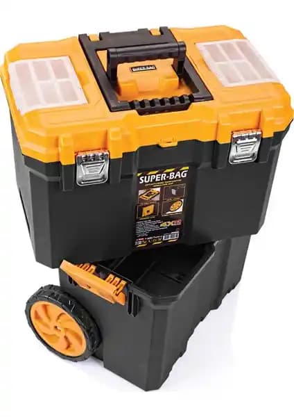 Super-Bag Asrın Max Mobil Tekerlekli Takım Çantası ASR-5039: Dayanıklı ve Çok Fonksiyonlu Saklama Çözümü
