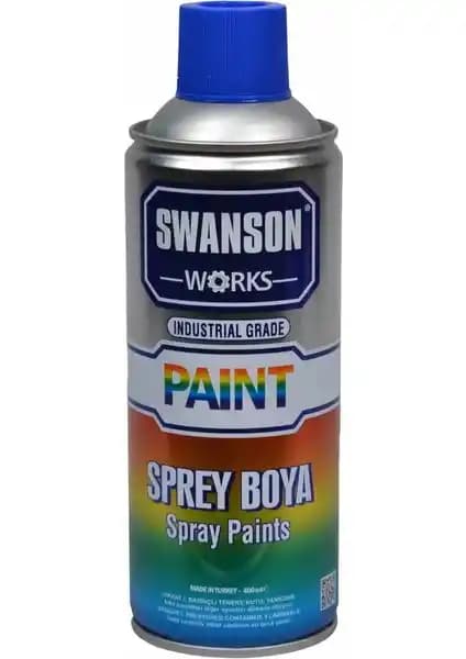 Swanson Works Sprey Boya Kahverengi 400 ml: Dayanıklı ve Kullanımı Kolay Boyama Çözümü
