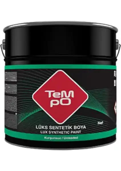 Tempo Lüks Sentetik Boya 2,5 lt Beyaz: Yüksek Parlaklık ve Dayanıklılık Sağlayan Profesyonel Boya Seçeneği