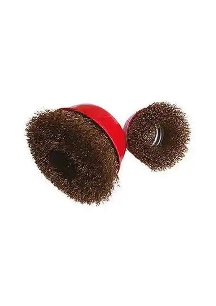 UGR Saçaklı Tel Çanak Fırça 75 mm M14 - Dayanıklı ve Etkili Temizlik Çözümü