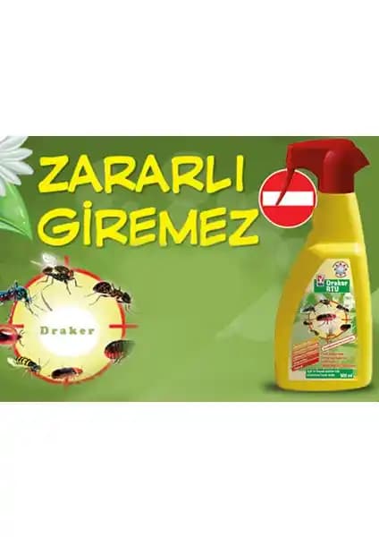 VEBİ VEBİ Draker RTU Haşere Öldürücü Ürün Özellikleri ve Kullanım Alanları
