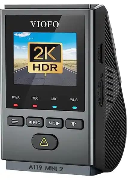 Viofo A119 Mini-2 HDR 2K GPS'li Araç Kamerası Güvenliği Artıran Özelliklerle