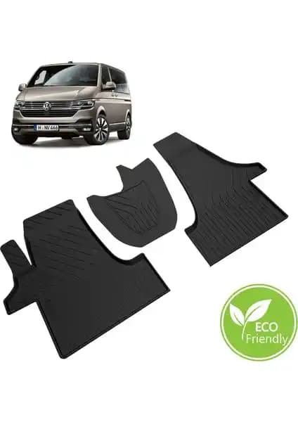 Volkswagen Transporter T5 T6 T7 için havuzlu paspaslar yüksek dayanıklılık ve kolay temizlik