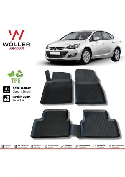 Wöller Opel Astra J Sedan Paspas 2010-2021 Konfor ve Temizlik İçin Uygun Çözüm