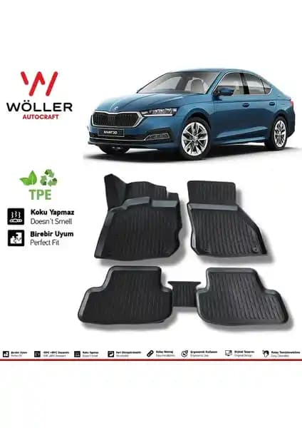 Wöller Yeni Skoda Octavia 2021 Sonrası 3D Havuzlu Paspasların Özellikleri ve Kullanım Avantajları