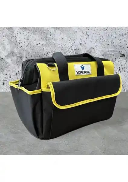 Workınbag 12'' Siyah Bez Alet Çantası: Dayanıklı ve Pratik Taşıma Çözümü