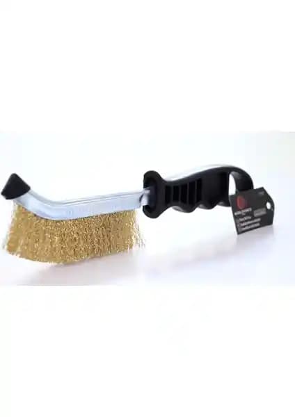 Worldforce 250mm Pirinç Tel Fırça Metal Temizliğinde Güçlü ve Güvenilir Çözüm