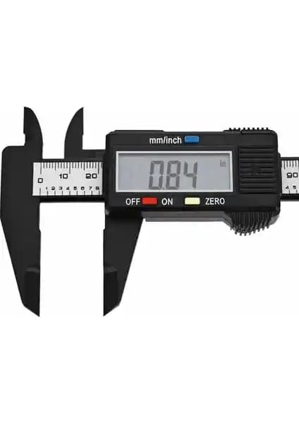 Wozlo Dijital Karbon Fiber Kumpas 150MM Hassas Ölçüm Aracı Detayları