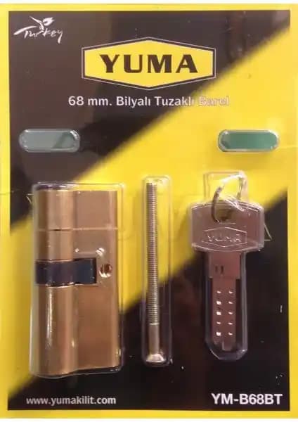 Yuma 68 mm Bilyalı Tuzaklı Barel Güvenlik Kilidi Yüksek Dayanıklılık ve Güvenlik Sağlar