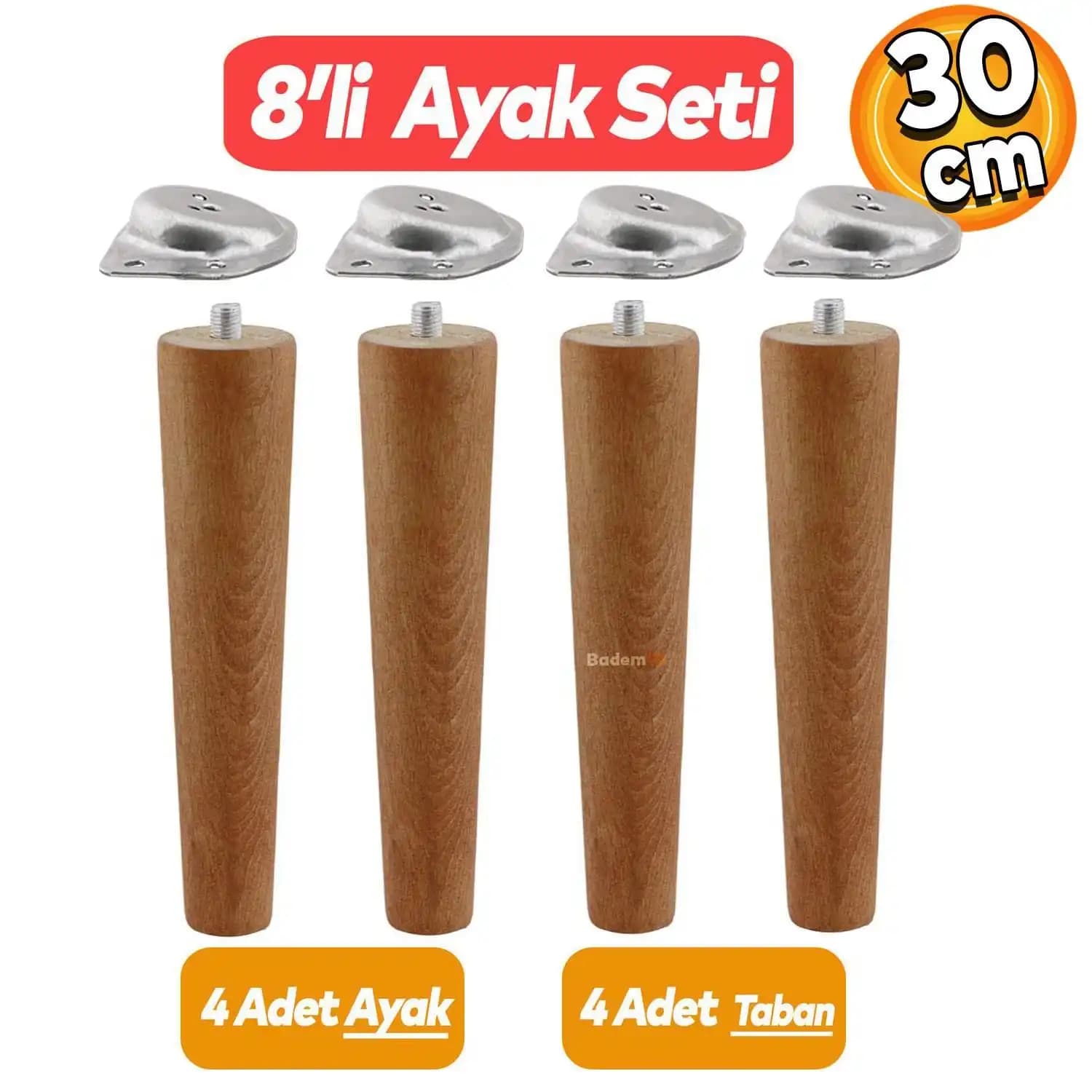Ahşap Puf Ayakları ile Dekorasyonda Sıcaklık ve Zarafetin Şık Birleşimi
