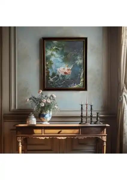 Art Of Legacy Jean Honore Fragonard Salıncak 1767 Klasik Vintage Duvar Tablo