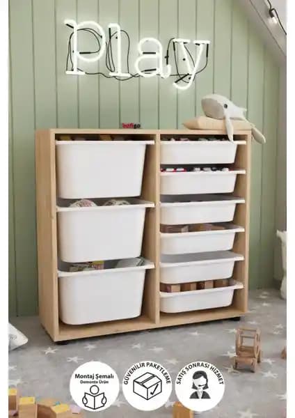 Bofigo 9 Sepetli Dolap ve Pratico Çok Amaçlı Oyuncak Dolabı Karşılaştırması