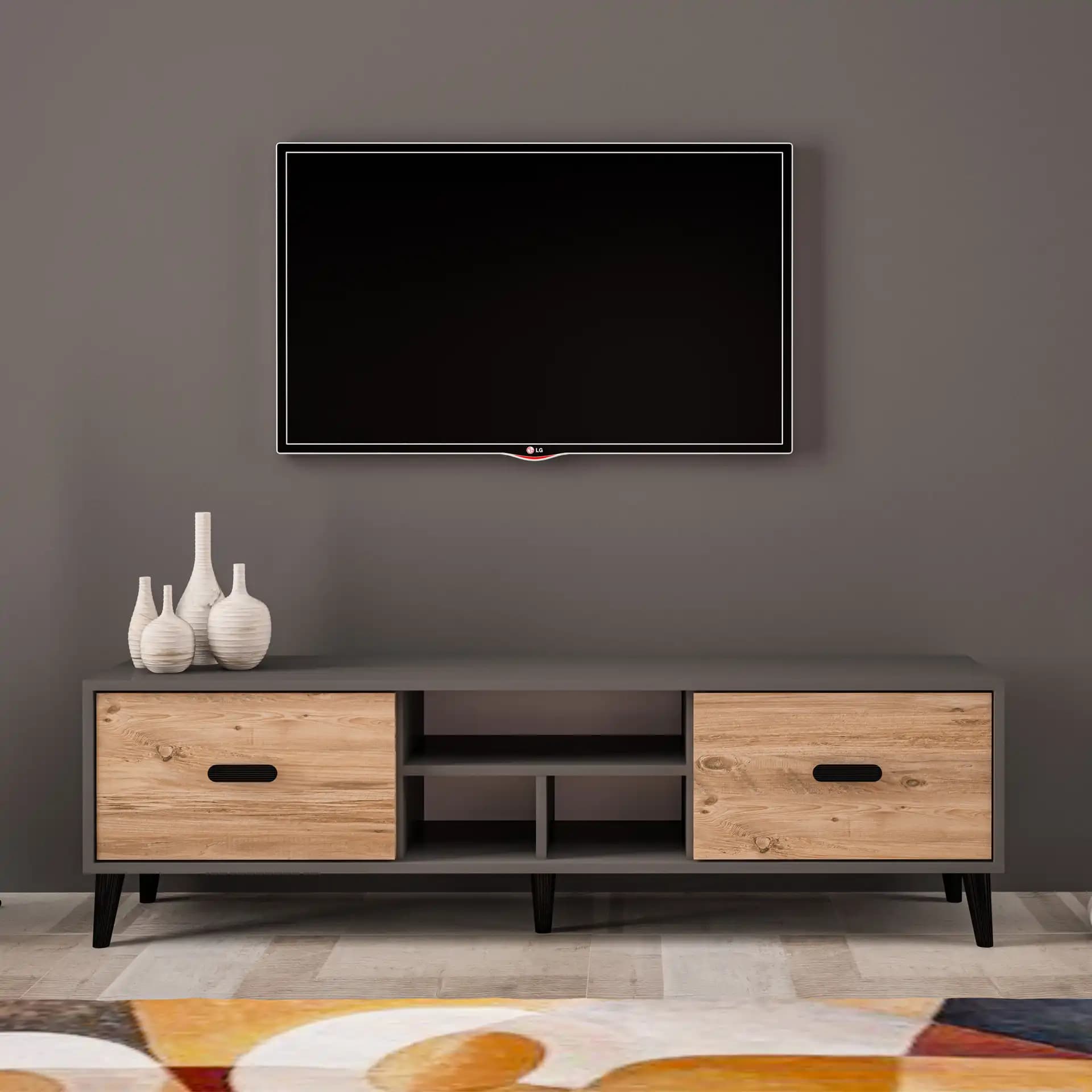 Cam TV Sehpası ile Modern ve Şık Dekorasyon Çözümleri 2023
