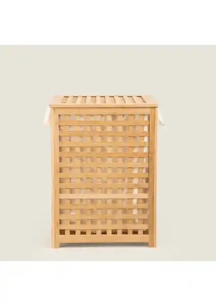 Chakra Bambu Çamaşır Sepeti: Modern ve Doğal Tasarımıyla Ev Dekorasyonunu Tamamlar