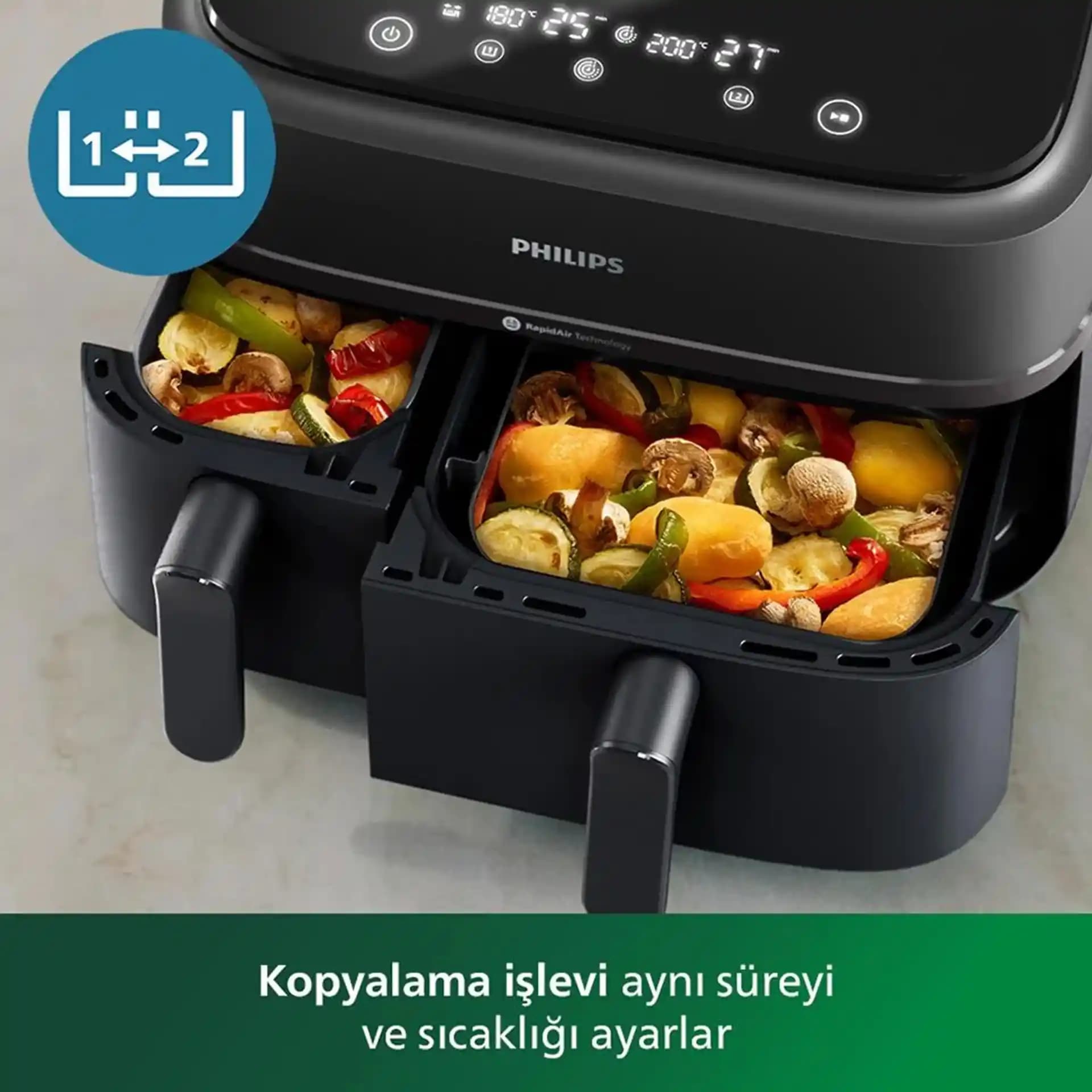 Çift Hazneli Airfryer ile Modern ve Şık Mutfak Dekorasyonu Rehberi