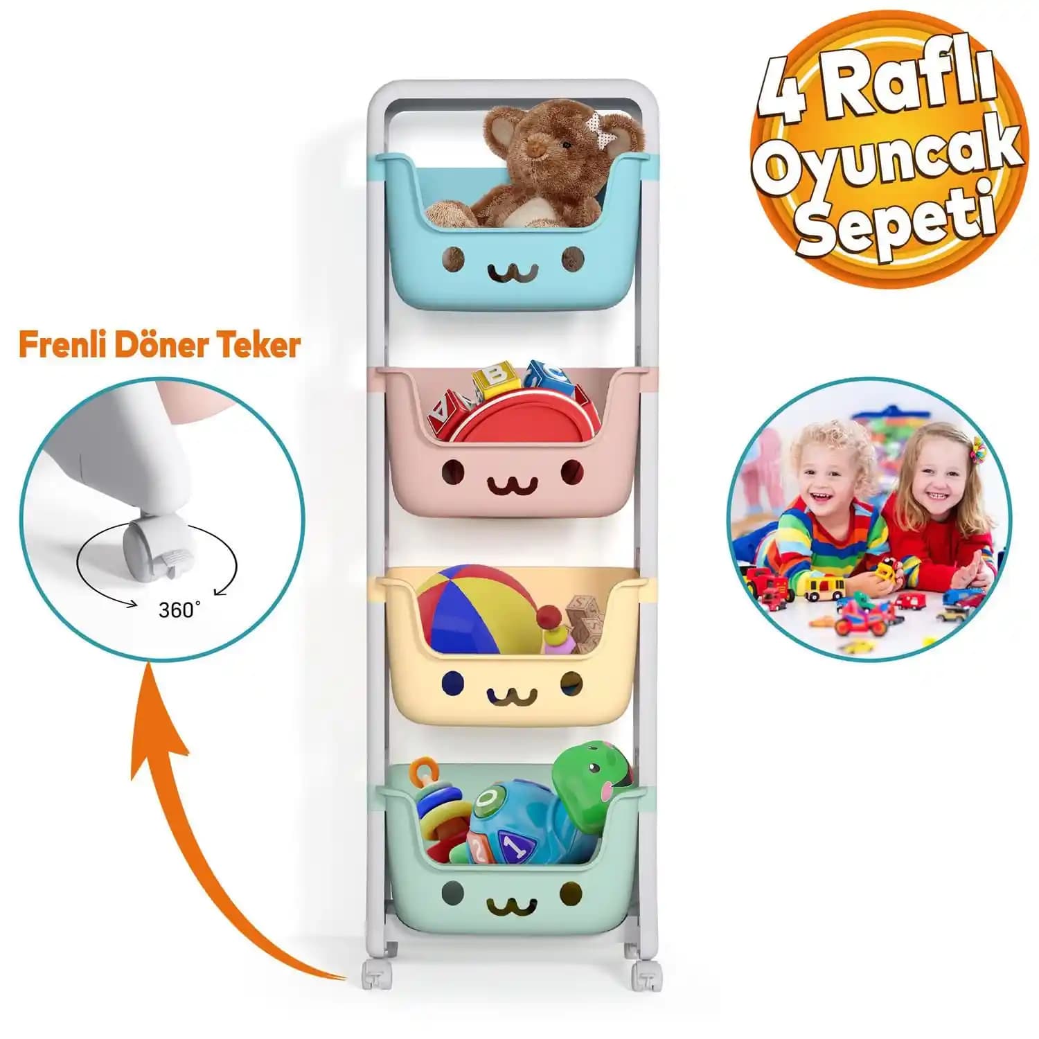 Çocuk Oyuncak Sepetleri ile Odanızı Düzenli ve Estetik Hale Getirin