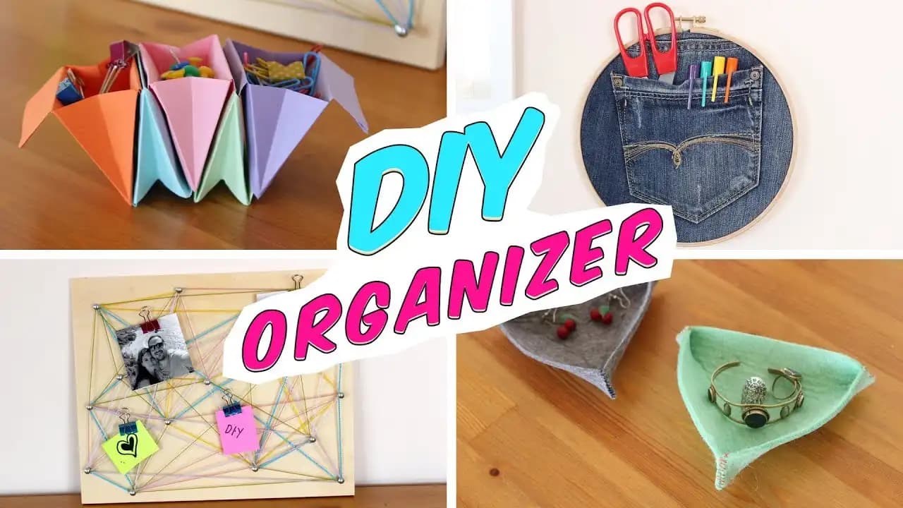Dekorasyonda Organizer Yapımı: Şık ve Fonksiyonel Çözümlerle Evinizi Düzenleyin