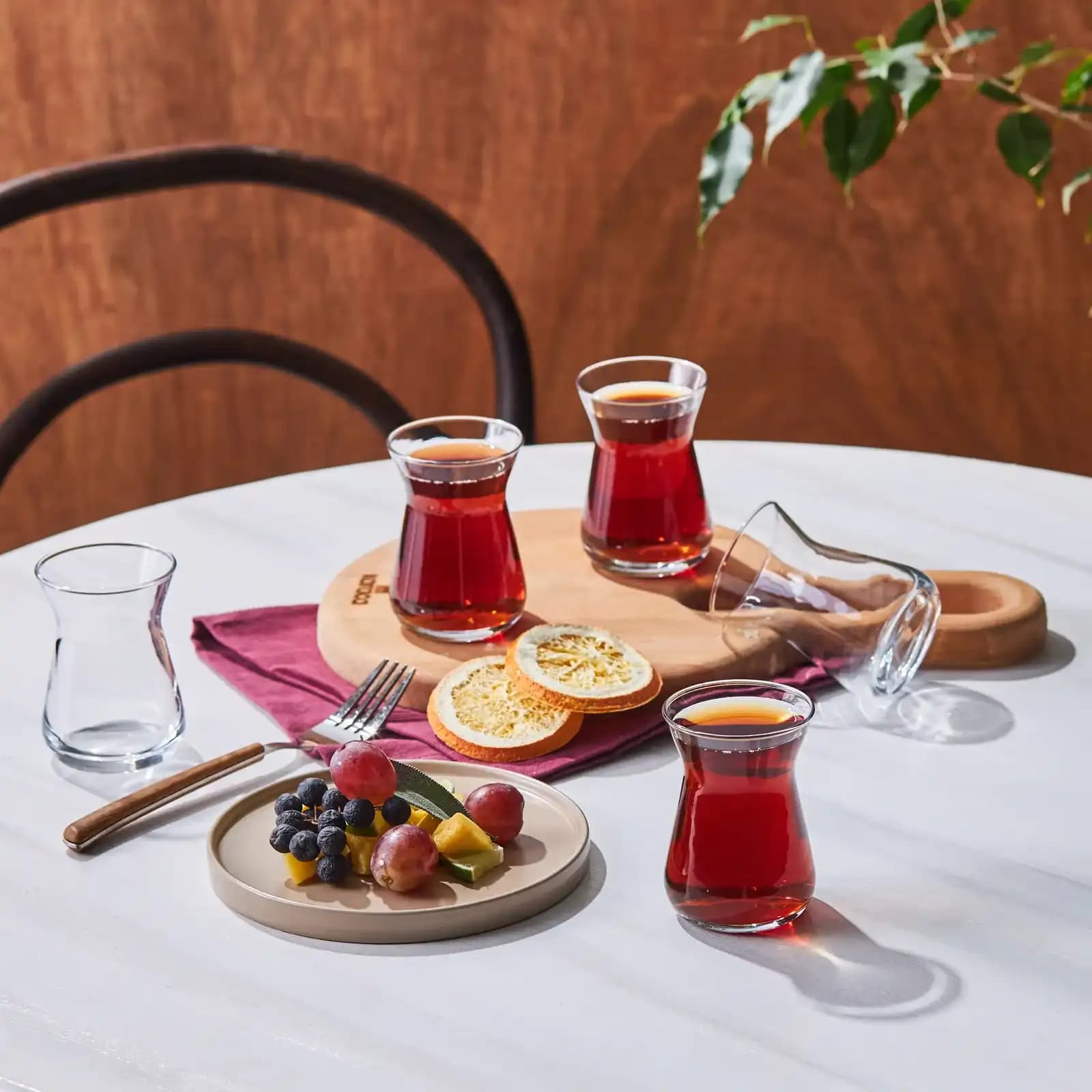 Dekorasyonda Şıklık ve İşlevselliği Birleştiren Çay Bardağı 6'lı Setler