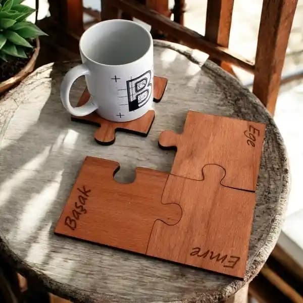 Dekorasyonda Şıklık ve İşlevsellik Sağlayan Tasarım Bardak Altlıkları