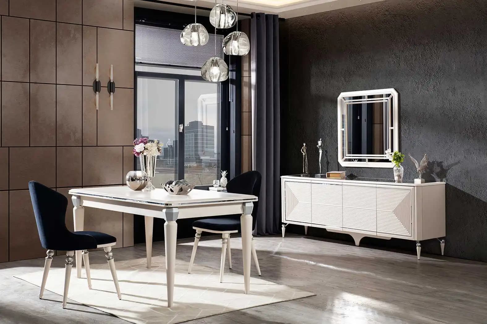 Güzmüş Renkli Yemek Odası Dekorasyonu ile Modern ve Şık Mekanlar Yaratın