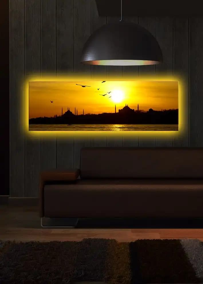 Işıklı Tablo Seçenekleri ve Dekorasyon İpuçları Modern Mekanlar İçin