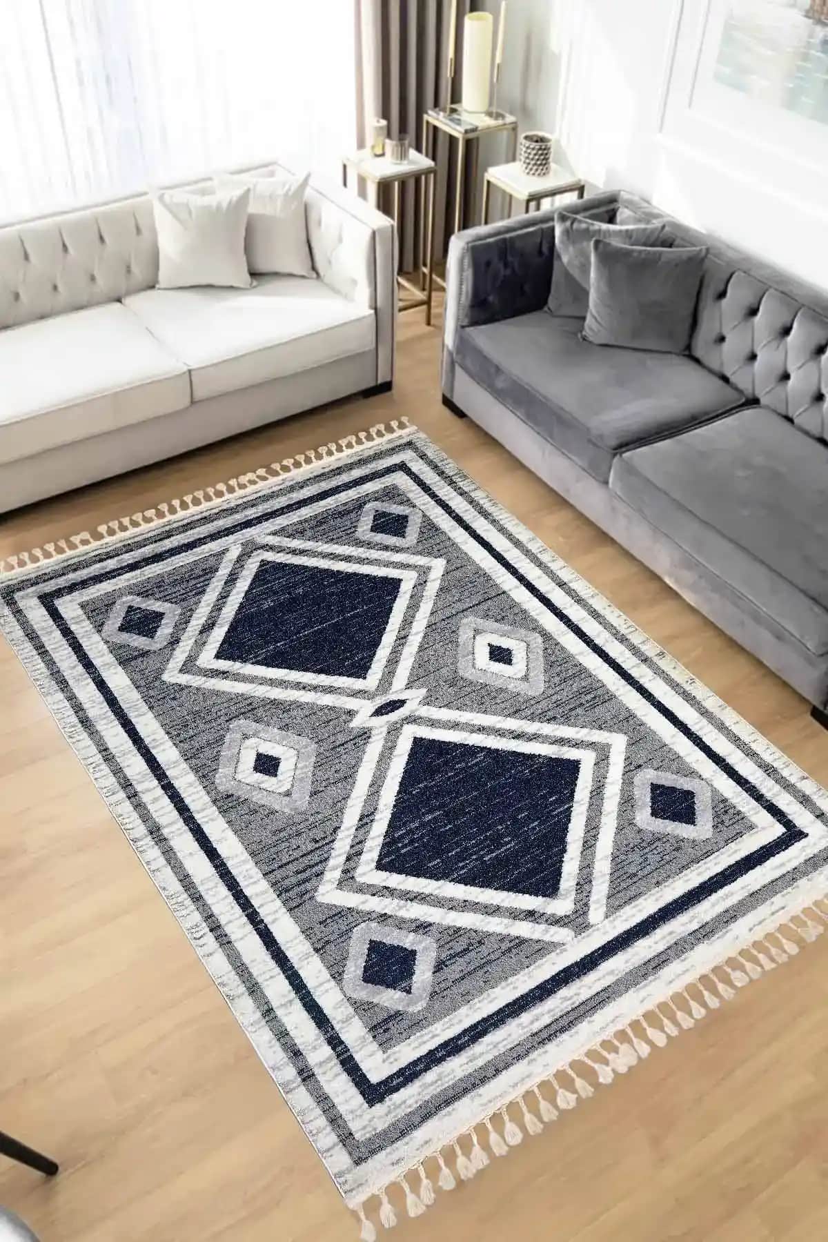 Mavi Beyaz Halı Modelleriyle Dekorasyonunuzu Yenilemenin Yolları ve Trendleri