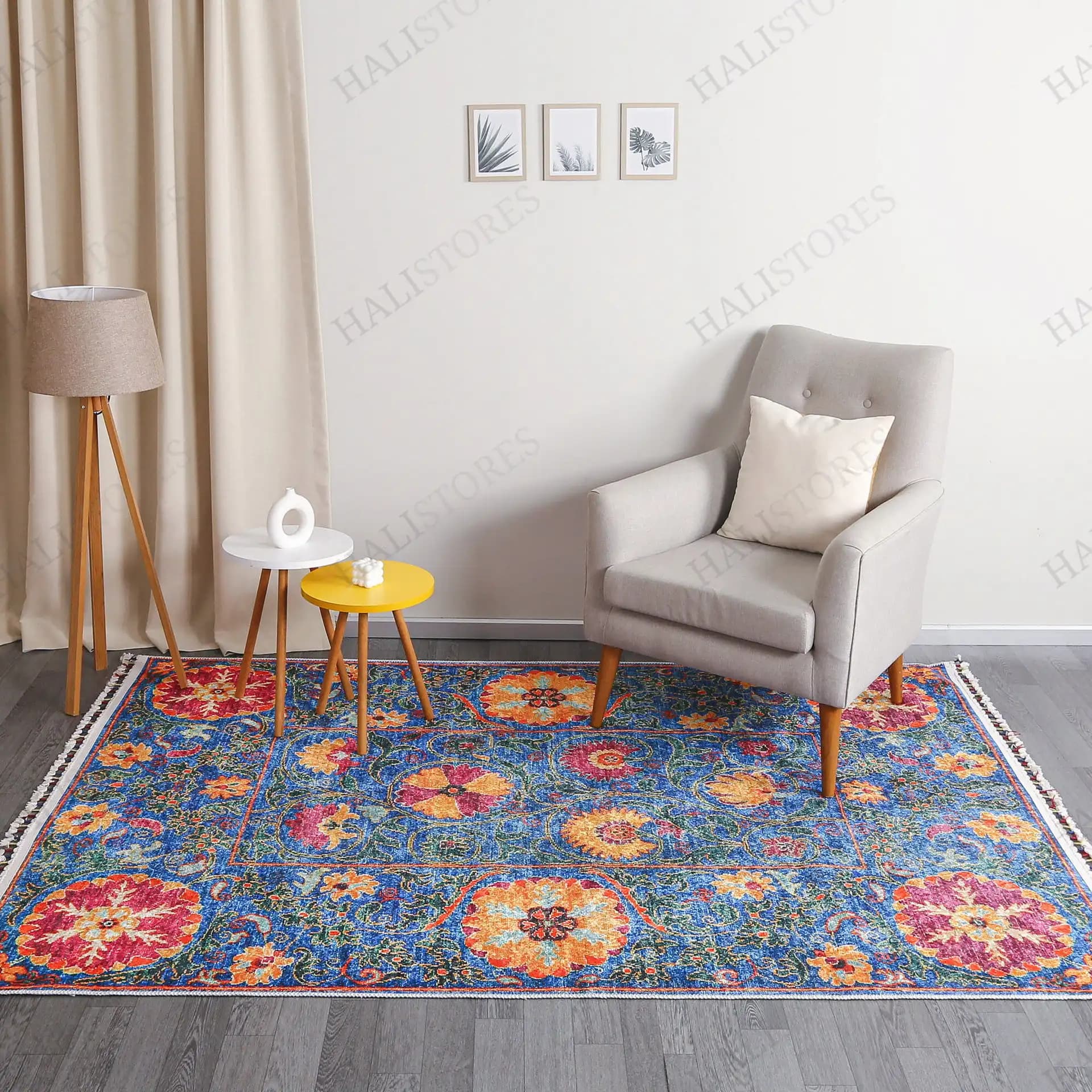 Mavi Halı ve Kilim ile Dekorasyonda Şıklık ve Ferahlık Yaratma Rehberi