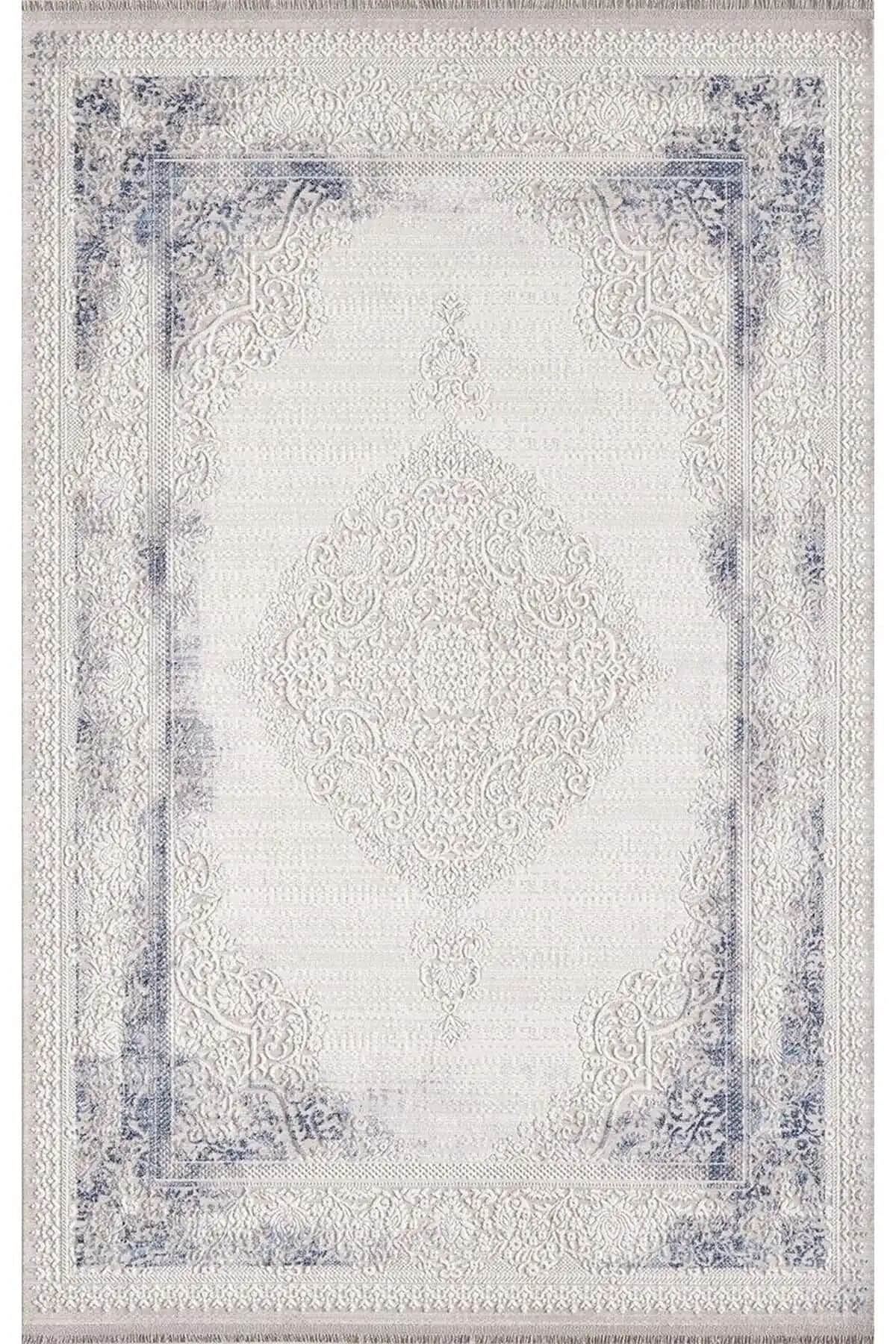 Mavi Krem Halılar ile Modern ve Şık Dekorasyon Çözümleri