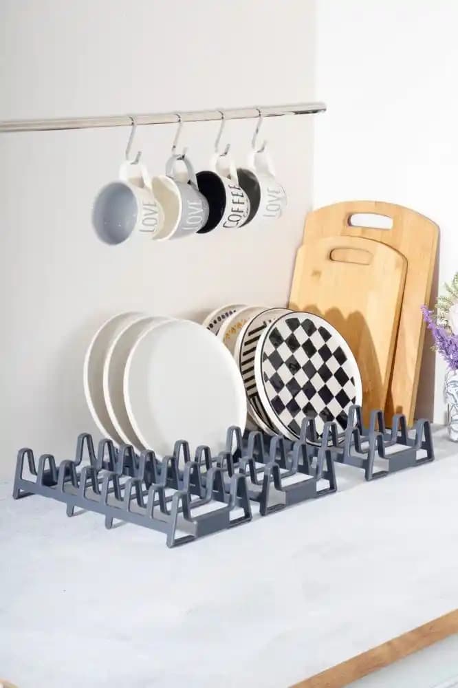 Modern Dekorasyonda Fonksiyonellik ve Estetiği Bir Arada Sunan Tabak Organizerler