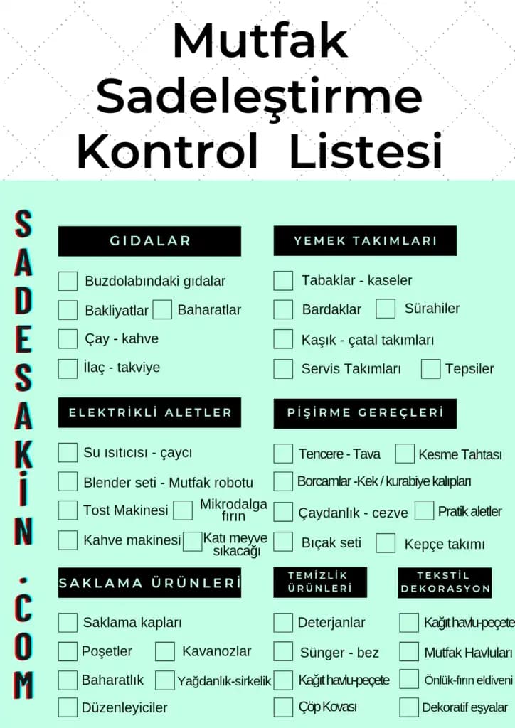 Mutfak Listesi Hazırlama ve Dekorasyon İçin Profesyonel Rehberlik
