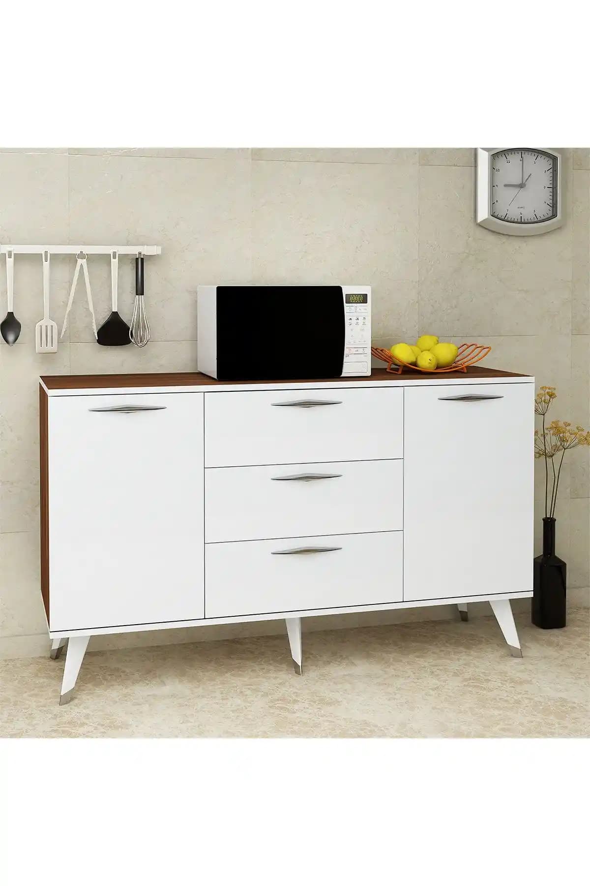 Mutfak Şifonyeri Dekorasyonunda Fonksiyonellik ve Estetiğin Uyumuyla Şık Çözümler