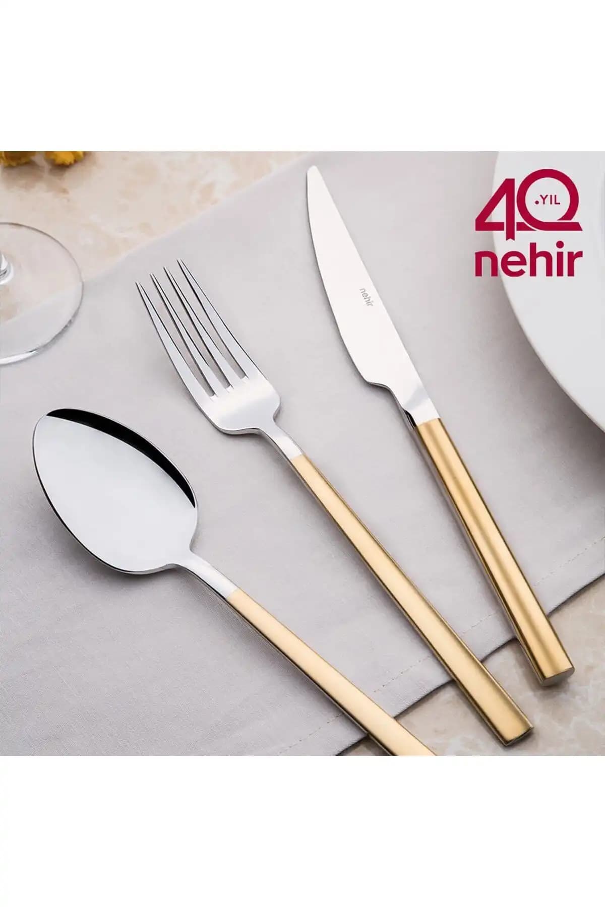Nehir Markası Çatal Bıçak Takımları ile Şık ve Fonksiyonel Sofralar Yaratın
