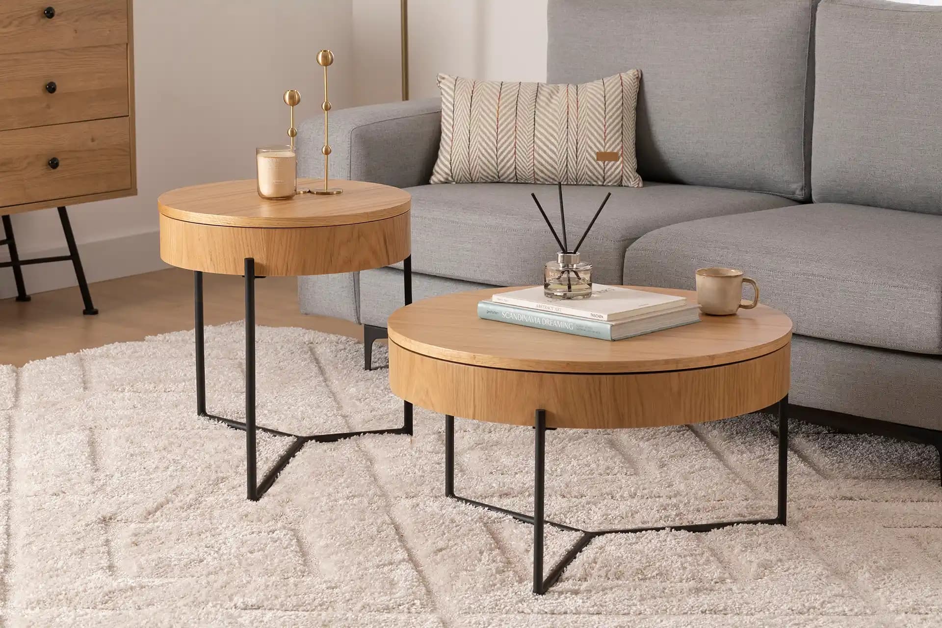 Orta Sehpa Setleri ile Oturma Odası Dekorasyonunda Şıklık ve Fonksiyonellik