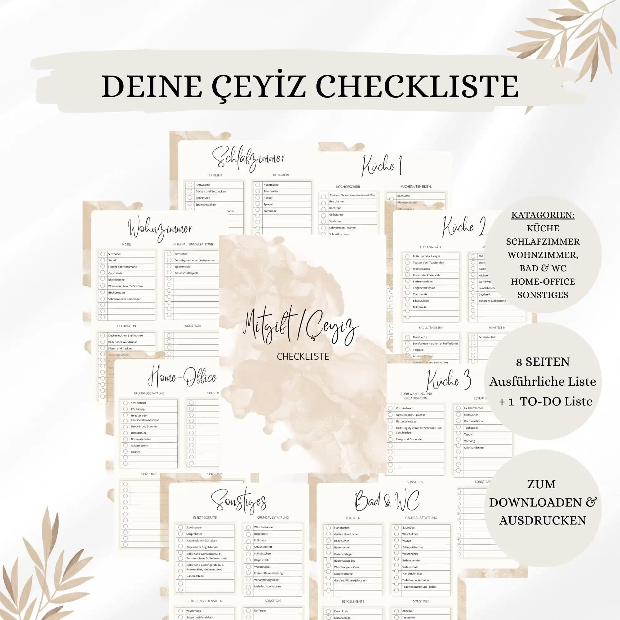 Oturma Odası Çeyiz Listesi: Dekorasyon ve Fonksiyonelliğin Modern Rehberi