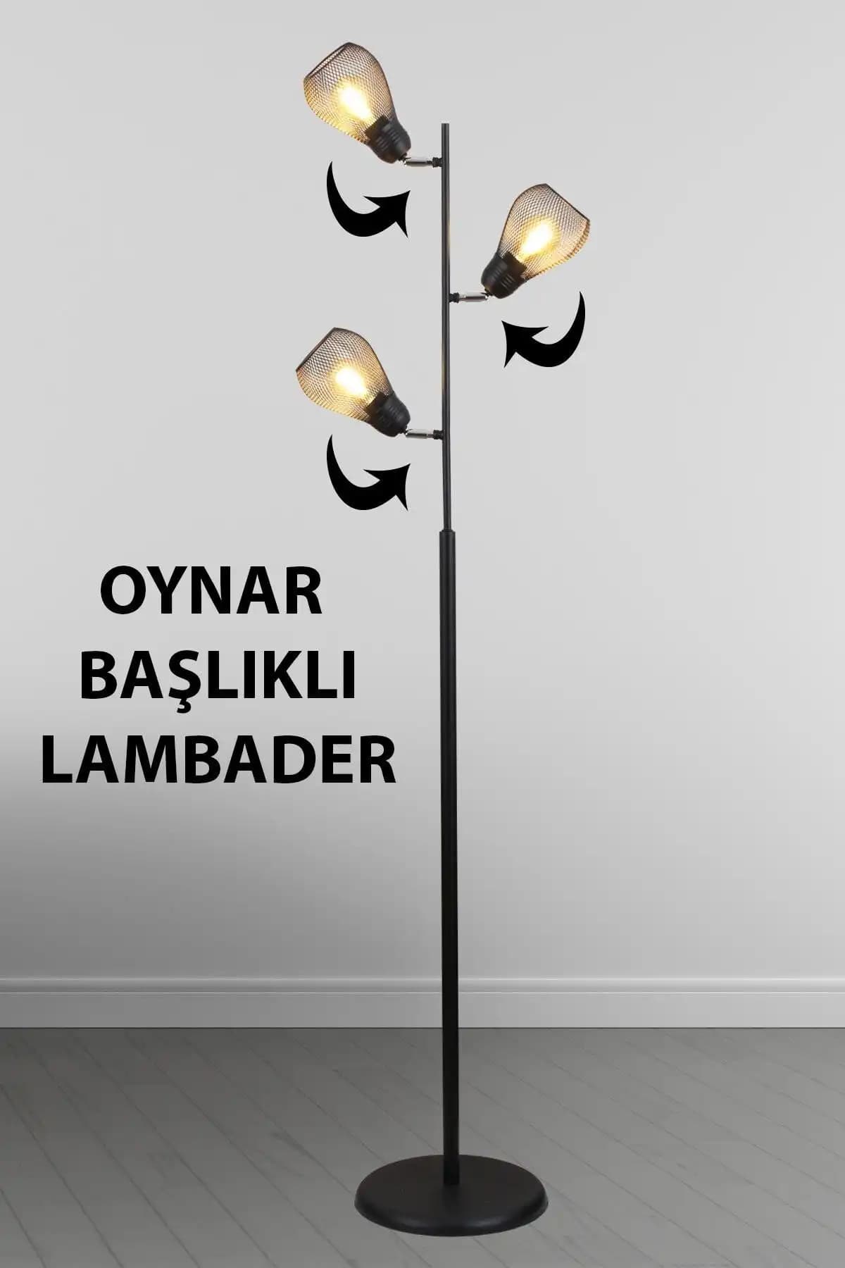 Oynar Başlıklı Lambaderler: Modern Dekorasyonda Estetik ve Fonksiyonellik Bir Arada