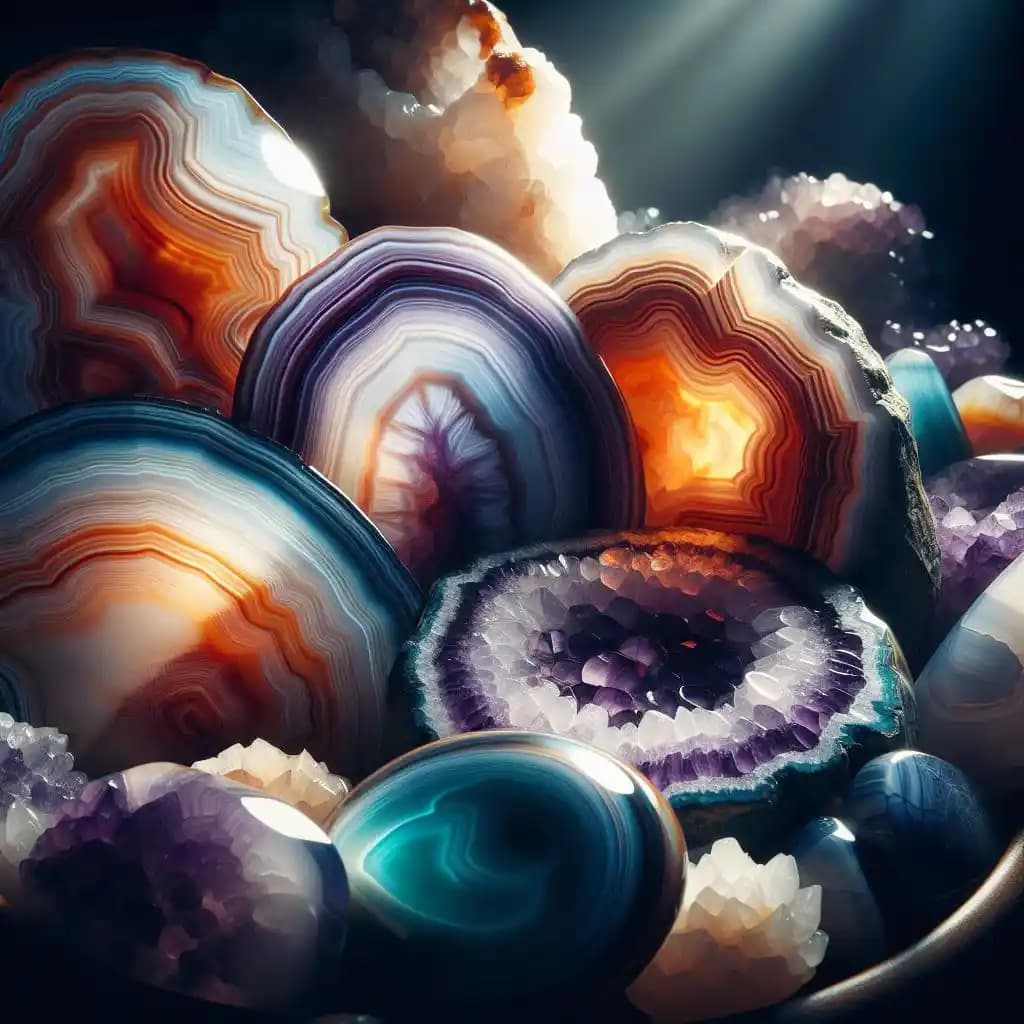 Parlayan Doğal Taşlar ile Şık ve Enerji Dolu İç Mekan Dekorasyonu Rehberi