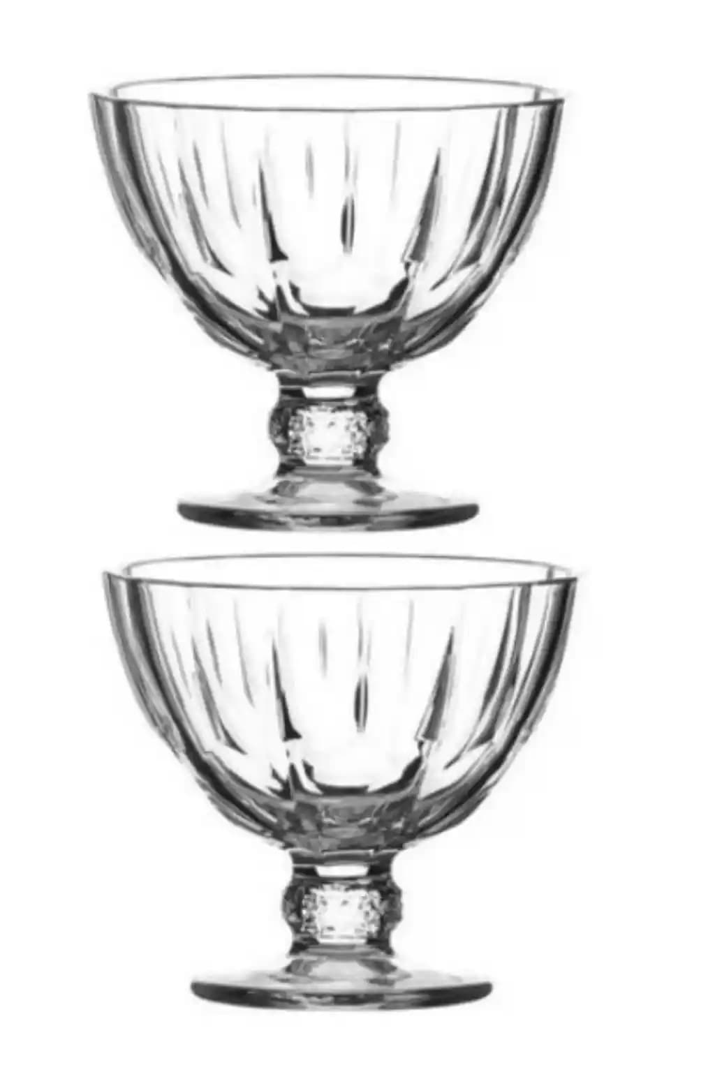 Paşabahçe 2'li Dondurmalık Setleriyle Şık ve Fonksiyonel Mutfak Dekorasyonu