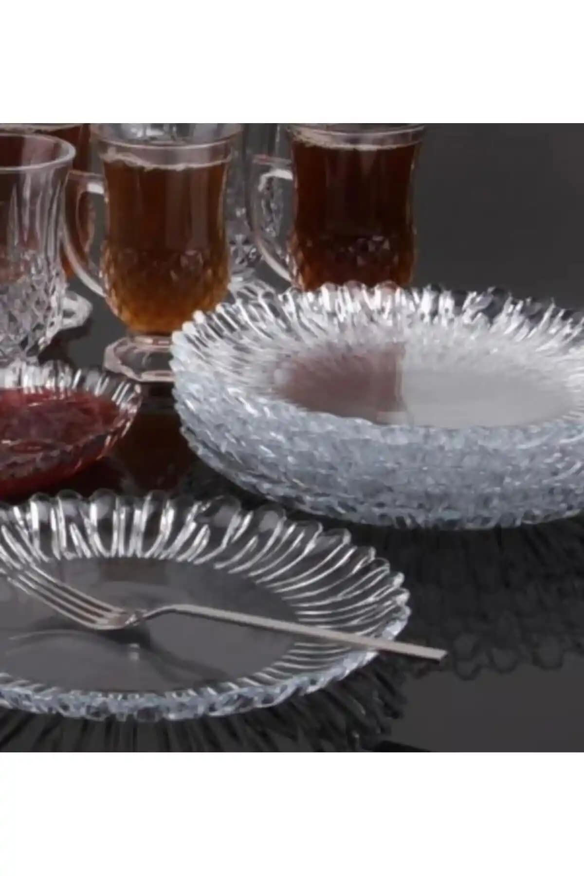 Paşabahçe Aurora 6'lı Pasta Tabağı ile Şıklık ve Fonksiyonellik Bir Arada