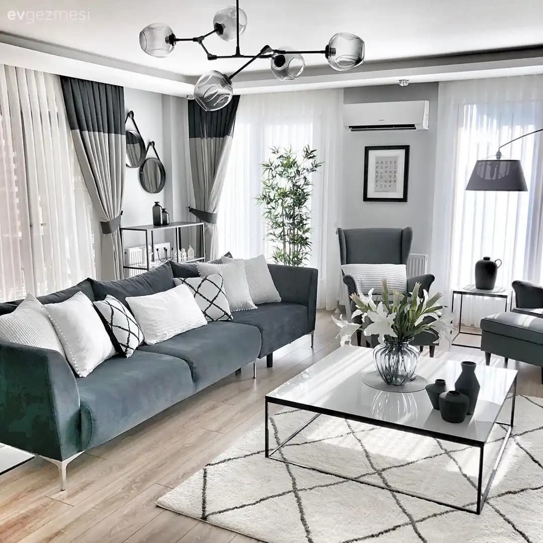 Pinterest'te Popüler Salon Dekorasyon Trendleri ve İlham Verici Fikirler