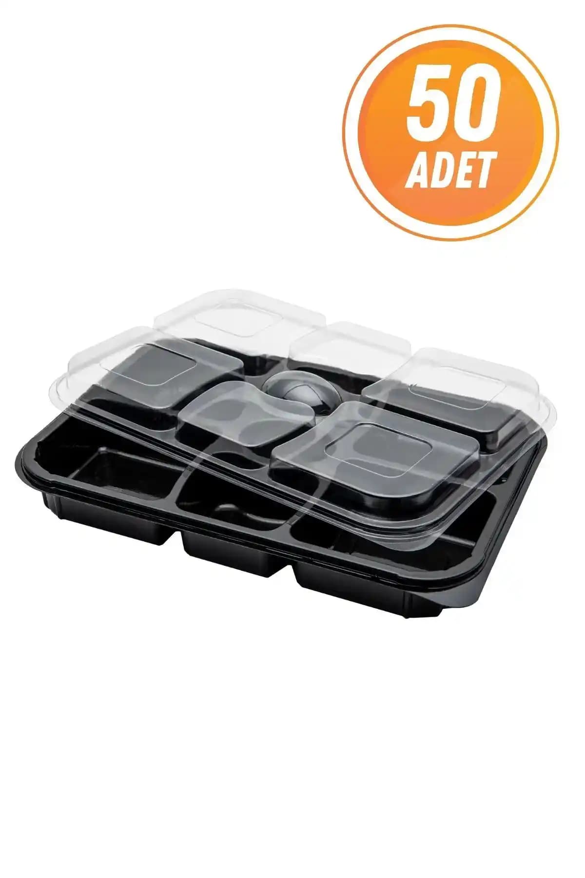 Plastik Bölmeli Kapaklı Kahvaltı Tabağı ile Modern ve İşlevsel Mutfak Dekorasyonu