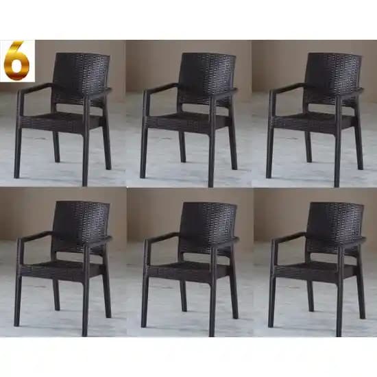 Plastik Rattan Sandalye ile Dekorasyonda Estetik ve Dayanıklılık Sağlayan Seçenekler