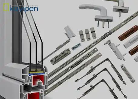 PVC Pencere Parçalarıyla Dekorasyonda Yenilikçi ve Estetik Çözümler Sunan Malzemeler